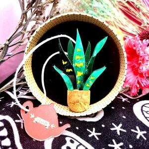 NIB Potted Perfection 2018 Erstwilder Brooch